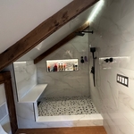 Bathroom Remodeling - Cabin Style House