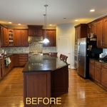 Cabinet Refacing/Restoration Project