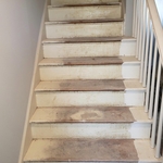 Stairs needed to be sanded