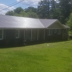 Burnish slate metal roof