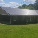 Burnish slate metal roof