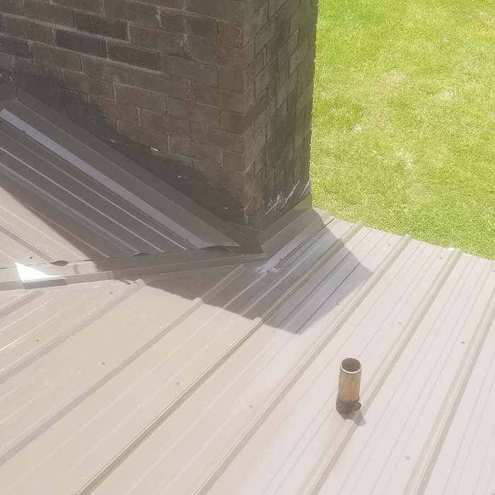 Burnish slate metal roof