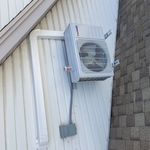 Install ductless system