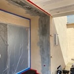 Patch stucco job