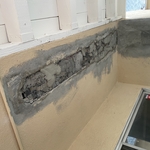 Patch stucco job