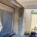Patch stucco job