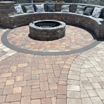 Dryways and Back yard Paved