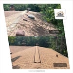 Before and After roof replacement