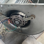 Replacement of a old fan motor