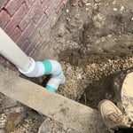 had to replace the connector for storm drain