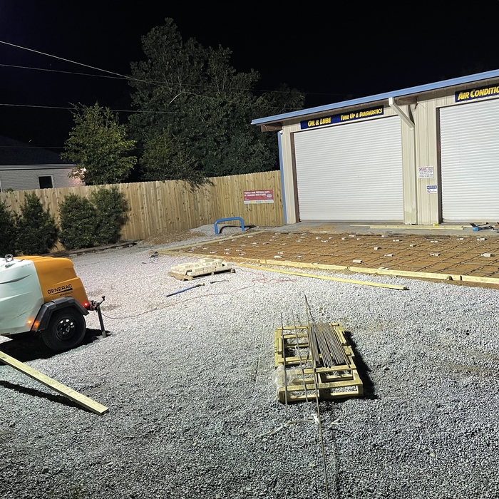 Evans Automotive Concrete Ramps/ Driveway
