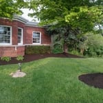Bed edging and mulching