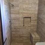 new walk in shower