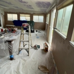 Removement of leaking roof and installation of New Rafter/Roof