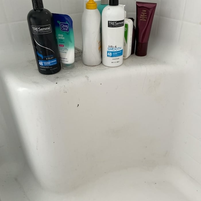 Before/ After Stand up Shower