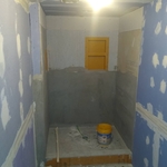 Tile bathroom