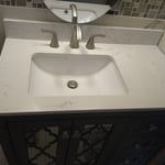 Tile bathroom