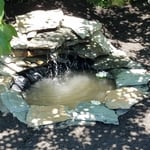 Landscaping Project, pavers and fountain