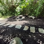Landscaping Project, pavers and fountain