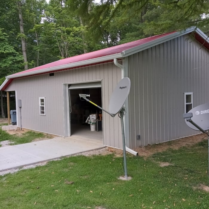 New Forever Building with new electrical installed. 100 Amp Feeder from house.