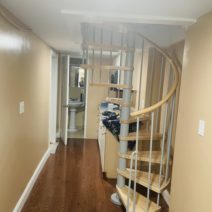 Connect Basement to 1th Floor / safety and fire code