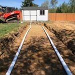 Drain Pipe Installation - Exterior Project