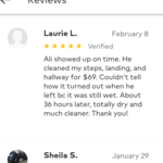 A few reviews.