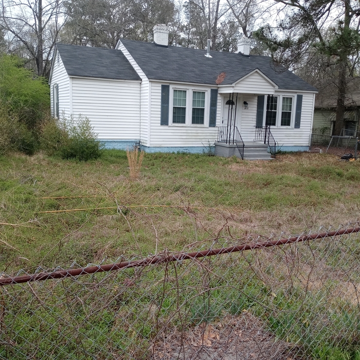 Full front yard view
