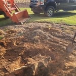 Stump removal.