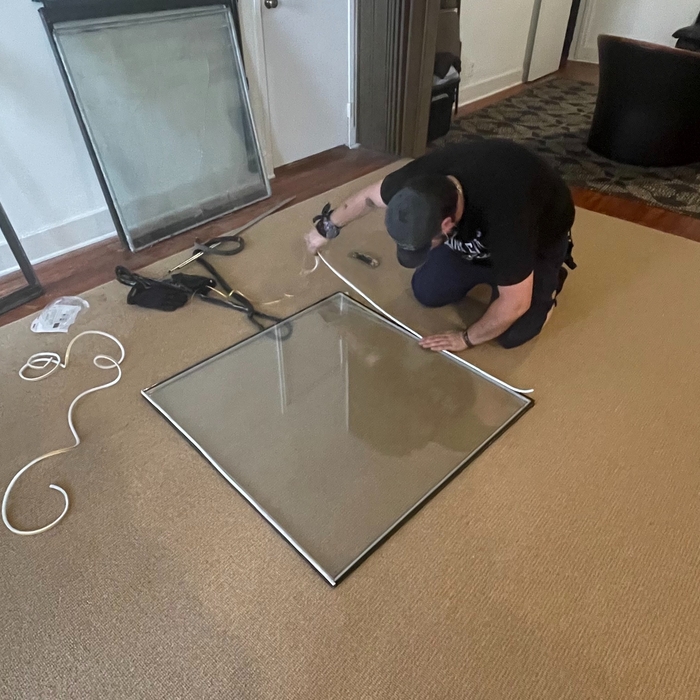 Broken Glass replacement / Balance change