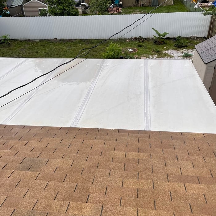 Roof Cleaning Project