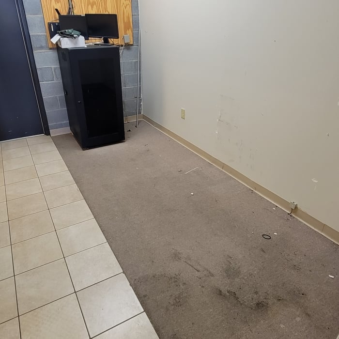 Storage cleaned out
