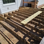 Repairing decks boards