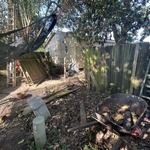 6 ft cedar picket fence