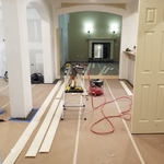 Home renovation prep work