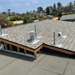 New shingle install