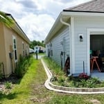 Left Side of house