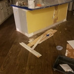 Before shiplap