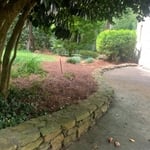 Pine straw installation