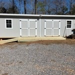Deck with ramp