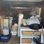 1 bedroom move with 40 bags of clothes