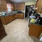 Kitchen before flooring