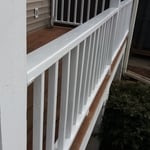 Deck Rail Painting