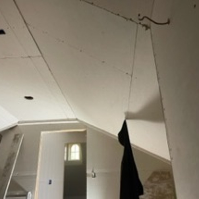 Upstairs with a lot of angles