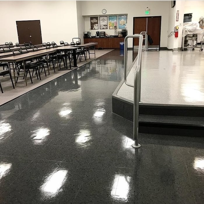 Office building floor care