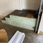 Before railing