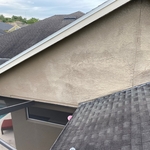 Before with stucco