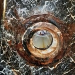 Toilet and flange install