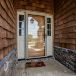 Before our home entrance remodeling work