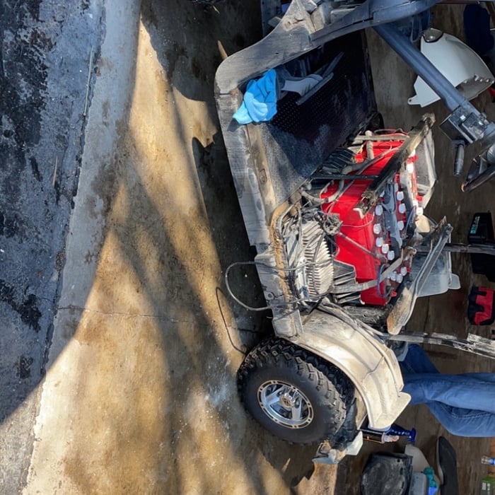 Golf Cart Rewired & Electric Motor Replacement